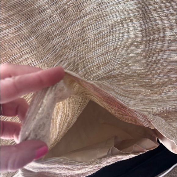 Kate Spade Silk Blend Golden Frock Dress - Picture 8 of 9